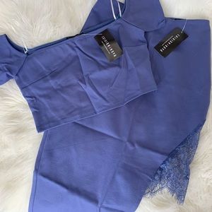 Denim Blue Fashion Nova Set